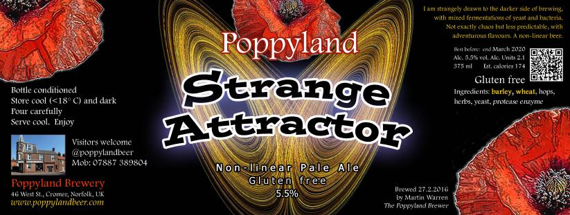 Strange Attractor beer label